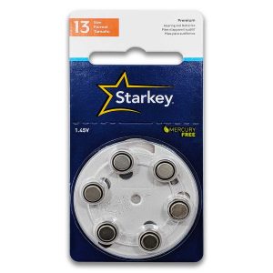 Hearing Aid Batteries Size 13 - Starkey